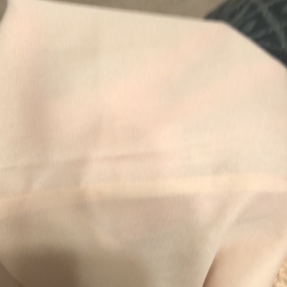 Macaron Taupe Spaghetti Strap Blouse with Lace Detail - Picture 10 of 10